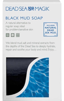 Dead Sea Spa Magik Black Mud Soap 100 G Dead Sea Spa Magik Black Mud Soap 100 G