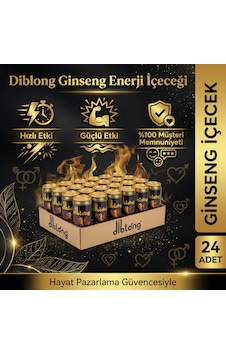 Diblong Ginsengli +18 Performans Enerji İçeceği - 24 Adet Dev Avantaj Paketi Gizli Gönderim Diblong Ginsengli +18 Performans Enerji İçeceği - 24 Adet Dev Avantaj Paketi Gizli Gönderim