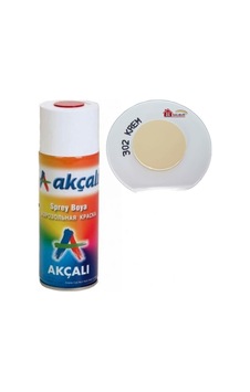 Akçalı Sprey Boya 400 Ml 302 Krem