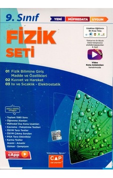 Çap Yayınları 9. Sınıf Anadolu Fizik Seti