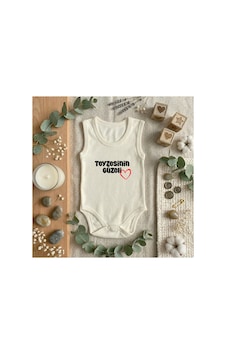 Babysena Teyzesinin Güzeli Baskılı Kolsuz Kız/erkek Bebek Body 0-3 Yaş Beyaz Babysena Teyzesinin Güzeli Baskılı Kolsuz Kız/erkek Bebek Body 0-3 Yaş Beyaz