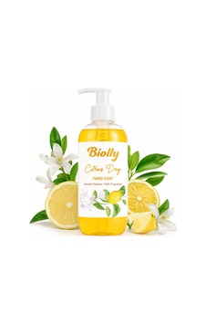 Biolly Botanica Citrus Day Sıvı Sabun 500 Ml - Koli 12 Adet Biolly Botanica Citrus Day Sıvı Sabun 500 Ml - Koli 12 Adet