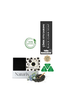 Naturix Natural Çörek Otu Yağı Sabunu 125 G Naturix Natural Çörek Otu Yağı Sabunu 125 G