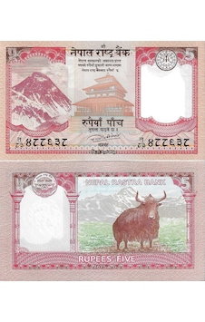 Nepal 2017 Yılı 5 Rupees Yabancı Kağıt Para Çil Unc Koleksiyon Para Nepal 2017 Yılı 5 Rupees Yabancı Kağıt Para Çil Unc Koleksiyon Para