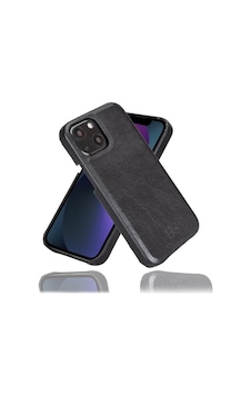 Bouletta Apple İphone 13 Uyumlu Deri Arka Kapak F360 Rst1 Siyah Bouletta Apple İphone 13 Uyumlu Deri Arka Kapak F360 Rst1 Siyah