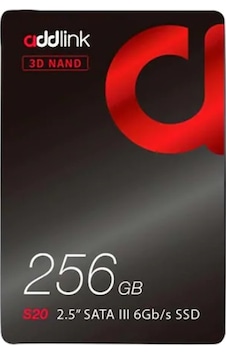 Addlink AD256GBS20S3S 3D Nand 2.5" 256 GB SATA 3 SSD