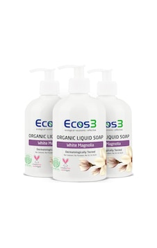 Ecos3 Organik Beyaz Manolya Sıvı Sabun 500 ML x 3 Ecos3 Organik Beyaz Manolya Sıvı Sabun 500 ML x 3
