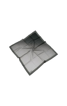 Mim Eşarp Mısırlı Eşarpları Silky Cocoon Sport Twill Eşarp Antrasit Mim Eşarp Mısırlı Eşarpları Silky Cocoon Sport Twill Eşarp Antrasit
