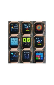 T500 Akıllı Saat Ios/android Uyumlu Smart Watch Siyah T500 Akıllı Saat Ios/android Uyumlu Smart Watch Siyah