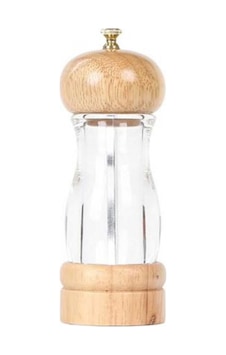 Epinox Akrilik Değirmen 16 Cm Şeffaf-kahverengi Epinox Akrilik Değirmen 16 Cm Şeffaf-kahverengi
