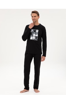 Pierre Cardin Erkek Siyah Pijama Takım 50322655-001 Siyah Pierre Cardin Erkek Siyah Pijama Takım 50322655-001 Siyah