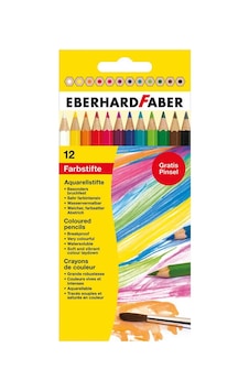 Eberhard Faber Suluboya Kalemi 12lı Renkli Kalemler Kolay Seçim İçin Daldırma Uçlu Karışık Eberhard Faber Suluboya Kalemi 12lı Renkli Kalemler Kolay Seçim İçin Daldırma Uçlu Karışık