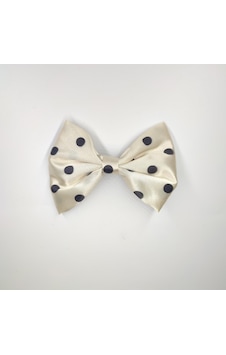 Tedz Collection Mordino Krem Puantiyeli Saten Fiyonk Saç Tokası Çok Renkli Tedz Collection Mordino Krem Puantiyeli Saten Fiyonk Saç Tokası Çok Renkli