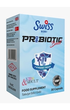Swiss Bork Probiotik Boost 30 Kapsül