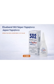 Northcity Elsabond 502 Süper Yapıştırıcı Japon Yapıştırıcı 20g Güçlü Hızlı Kuruyan Super Glue - 1 Ve 50 Adet Paket Seçenekleri Northcity Elsabond 502 Süper Yapıştırıcı Japon Yapıştırıcı 20g Güçlü Hızlı Kuruyan Super Glue - 1 Ve 50 Adet Paket Seçenekleri