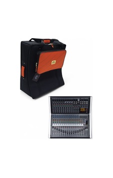 Wpx-164pro 16 Kanal Power Mikser İçin Uyumlu Soft Case Çanta Kılıf Turuncu