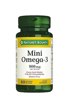 Nature's Bounty Mini Omega-3 900 Mg Takviye Edici Gıda 60 Tablet Nature's Bounty Mini Omega-3 900 Mg Takviye Edici Gıda 60 Tablet