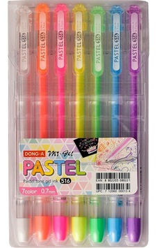 My-Gel 0.7 Mm Kalem Pastel Renkler 7’Li Set Jel Kalem My-Gel 0.7 Mm Kalem Pastel Renkler 7’Li Set Jel Kalem