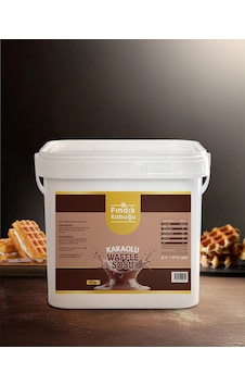 Fındık Kabuğu Kakaolu Waffle Sos 5 Kg Fındık Kabuğu Kakaolu Waffle Sos 5 Kg