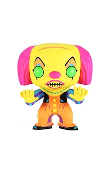 Funko Movie: It- Pennywise Black Light Exc , Collectible Action Vinyl Figure Funko Movie: It- Pennywise Black Light Exc , Collectible Action Vinyl Figure