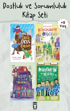 Dostluk Ve Sorumluluk Maceraları 4 Kitap Set - Timaş Çocuk - 8-9 Yaş 3.-4. Sınıf - Okul İletişim Ve Özgüven - Geyikli Kitaplar Dostluk Ve Sorumluluk Maceraları 4 Kitap Set - Timaş Çocuk - 8-9 Yaş 3.-4. Sınıf - Okul İletişim Ve Özgüven - Geyikli Kitaplar