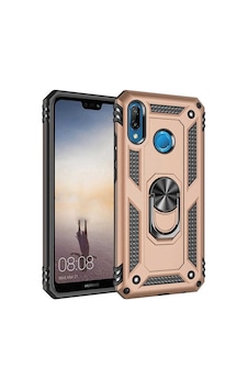 Huawei P20 Lite Kılıf Tank Zırh Yüzüklü Mıknatıslı Standlı Kapak Vega Huawei P20 Lite Kılıf Tank Zırh Yüzüklü Mıknatıslı Standlı Kapak Vega