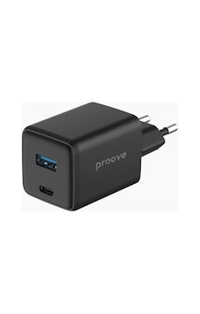 Proove Pocket Gan 45w Hızlı Şarj Cihazı Çift Portlu Type-c + Usb Telefon Ve Tablet Uyumlu