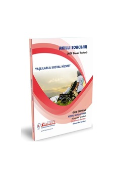 İlkumut Yayınları - Yaşlılarla Sosyal Hizmet - Konu Anlatımlı - Çözümlü Sorular İlkumut Yayınları - Yaşlılarla Sosyal Hizmet - Konu Anlatımlı - Çözümlü Sorular