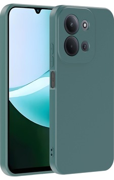 Xiaomi Redmi 15c Kılıf Zore Mara Lansman Kapak Koyu Yeşil