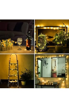 Peri Led Işık 10 Metre Sarı Pilli Aydınlatma Şerit Led Saçak Spot Süsleme 5131 Düz Peri Led Işık 10 Metre Sarı Pilli Aydınlatma Şerit Led Saçak Spot Süsleme 5131 Düz