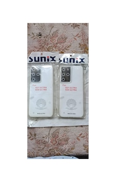 Samsung Uyumlu S21 Ultra Seffaf Kılıf Şeffaf
