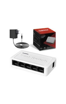 Gabble Ds105 5 Port 10/100mbps Deskop Swıtch (G-517) Gabble Ds105 5 Port 10/100mbps Deskop Swıtch (G-517)