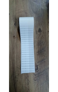 72x10 Mm Pp Opak Kuyumcu & Gözlükçü Yüzük Etiketi 1250 Adet 1 Rulo Diğer