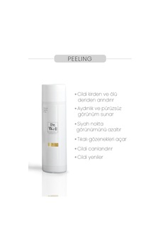 Dr. Well Barcelona Cosmetics Tüm Cilt Tipleri İçin Uygun Krem Formunda Yenileyici Canlandırıcı Yüz Peelingi 200 ML