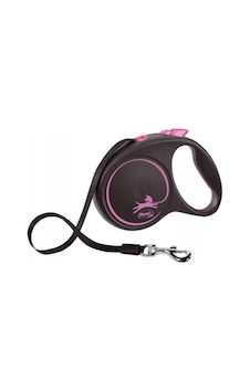 Flexi Black Desing Şerit Köpek Gezdirme Pembe Large 5 M Pembe Flexi Black Desing Şerit Köpek Gezdirme Pembe Large 5 M Pembe