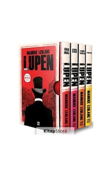 Arsen Lupen-Kutulu Kirmızı Set 4 Kitap Takım / Maurice Leblanc Arsen Lupen-Kutulu Kirmızı Set 4 Kitap Takım / Maurice Leblanc