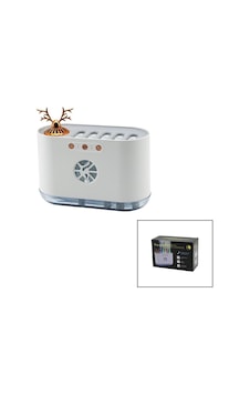 Geyik Figürlü 700ml Sese Duyarlı Usb Şarjlı - Renkli Ledli Işık Hava Nemlendirici Buhar Makine - Koku Giderici 4.5w Diğer