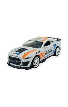 Spor Araba Gt-500 Sürtmeli Işıklı Sesli Beyaz Plastik 18cm Lisinya Çok Renkli Spor Araba Gt-500 Sürtmeli Işıklı Sesli Beyaz Plastik 18cm Lisinya Çok Renkli