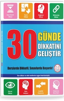 Yükselen Zeka Bilsem 30 Günde Dikkat Bilsem Kitabı Yükselen Zeka Bilsem 30 Günde Dikkat Bilsem Kitabı