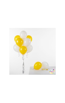Sarı Beyaz Konsept Balon Seti 10 Adet Sarı Sarı Sarı Beyaz Konsept Balon Seti 10 Adet Sarı Sarı