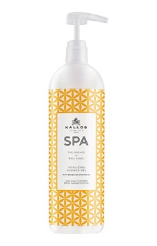 Kallos Cosmetics Spa Brezilya Portakal Yağlı Duş Jeli 1 L