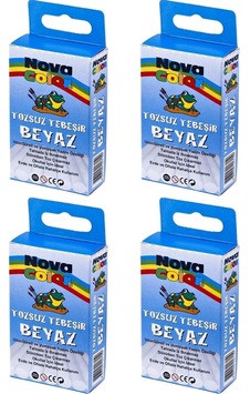 Tozsuz Beyaz Tebeşir 10lu Nc-4110 4 Kutu Beyaz