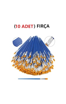 10 Adet Resim Fırçası Sentetik Fırça Ekonomik Suluboya Akrilik Boya Guaj Boya Yağlı Boya Fırçası 10 Adet Resim Fırçası Sentetik Fırça Ekonomik Suluboya Akrilik Boya Guaj Boya Yağlı Boya Fırçası