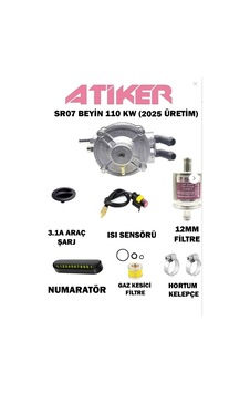 Atiker Sıralı Sistem Lpg Beyin Regülatör Sr07 110 Kw