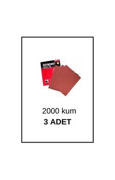indasa Tabaka Sulu Zımpara P2000 3 ADET