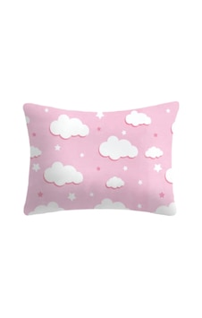 Pamuklu Fermuarlı Bebek Yastık Kılıfı 35x45 1 Adet Pembe Pamuklu Fermuarlı Bebek Yastık Kılıfı 35x45 1 Adet Pembe