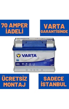 12V 70 Ah 70 Amper Varta Akü 760A Efb Start-Stop N70 / 513677994 12V 70 Ah 70 Amper Varta Akü 760A Efb Start-Stop N70 / 513677994