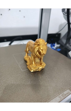 13cm Modern Aslan Biblo Ev Salon Ofis Masaüstü Dekoratif Figür