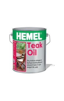 Mey İthalat Hemel Teak Oil 1. Sınıf Tik Yağı 5 Litre