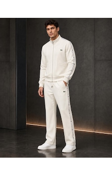 Stormwear Erkek Yazı Şerit Detaylı Dik Yaka Fermuarlı Eşofman Takımı Beyaz Stormwear Erkek Yazı Şerit Detaylı Dik Yaka Fermuarlı Eşofman Takımı Beyaz